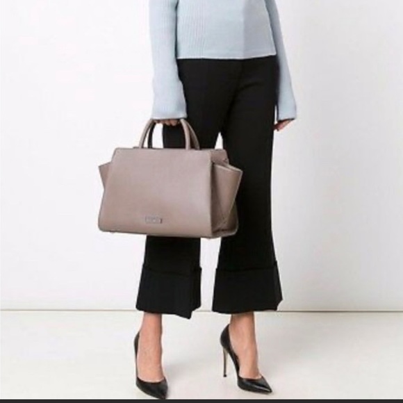 Authentic Zac Posen Eartha Iconic E/W Satchel Mink - Picture 2 of 9